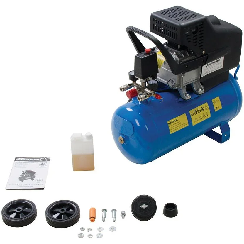 DHZ 2-PS-Luftkompressor 1500 W 24 Liter - 2