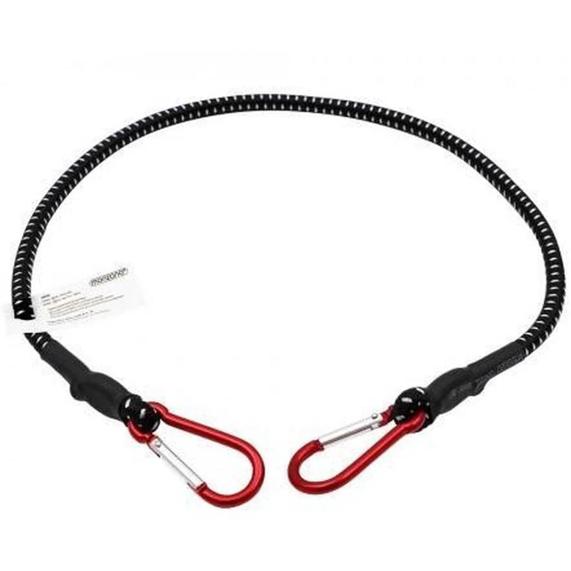 Schnellverschlussbinder mit Karabiner 80cm x 10 mm - 2er Set - 80Cm - 3