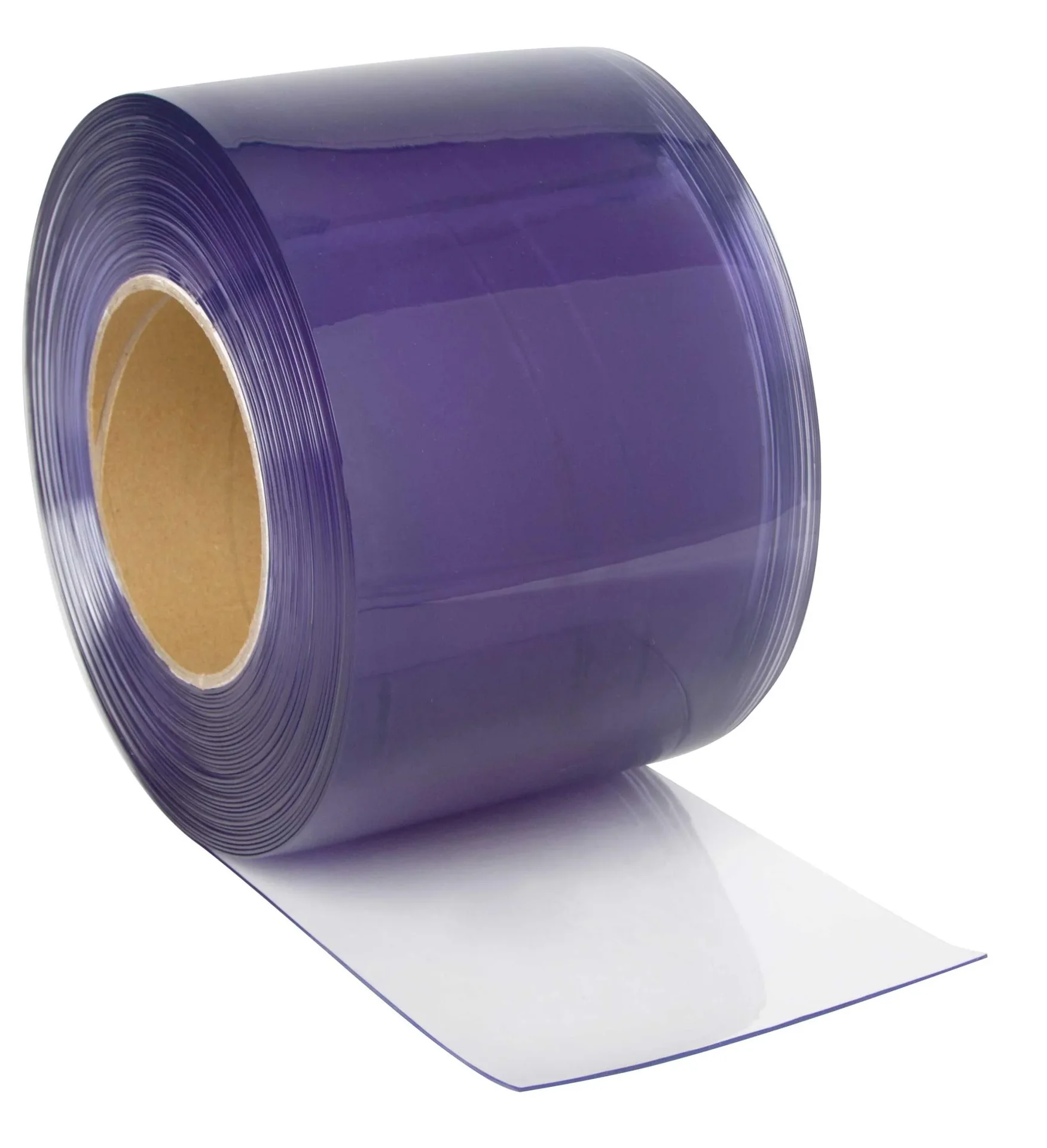 PVC-Vorhang 200x2mm, trasparent, 25m Rolle - 1