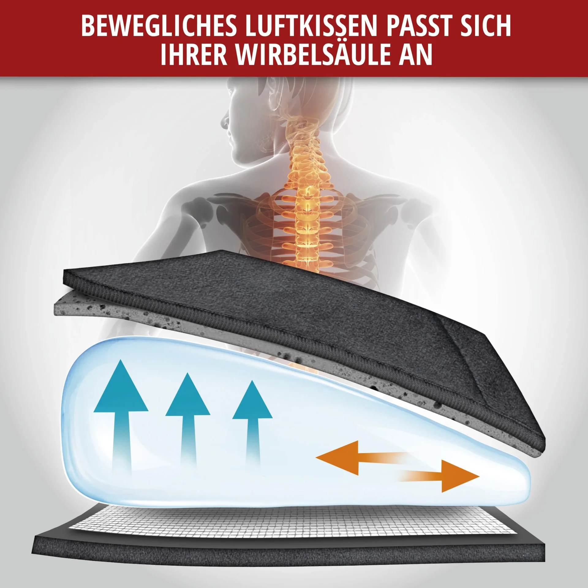 Sitzauflage "AIR FLOW" - 0