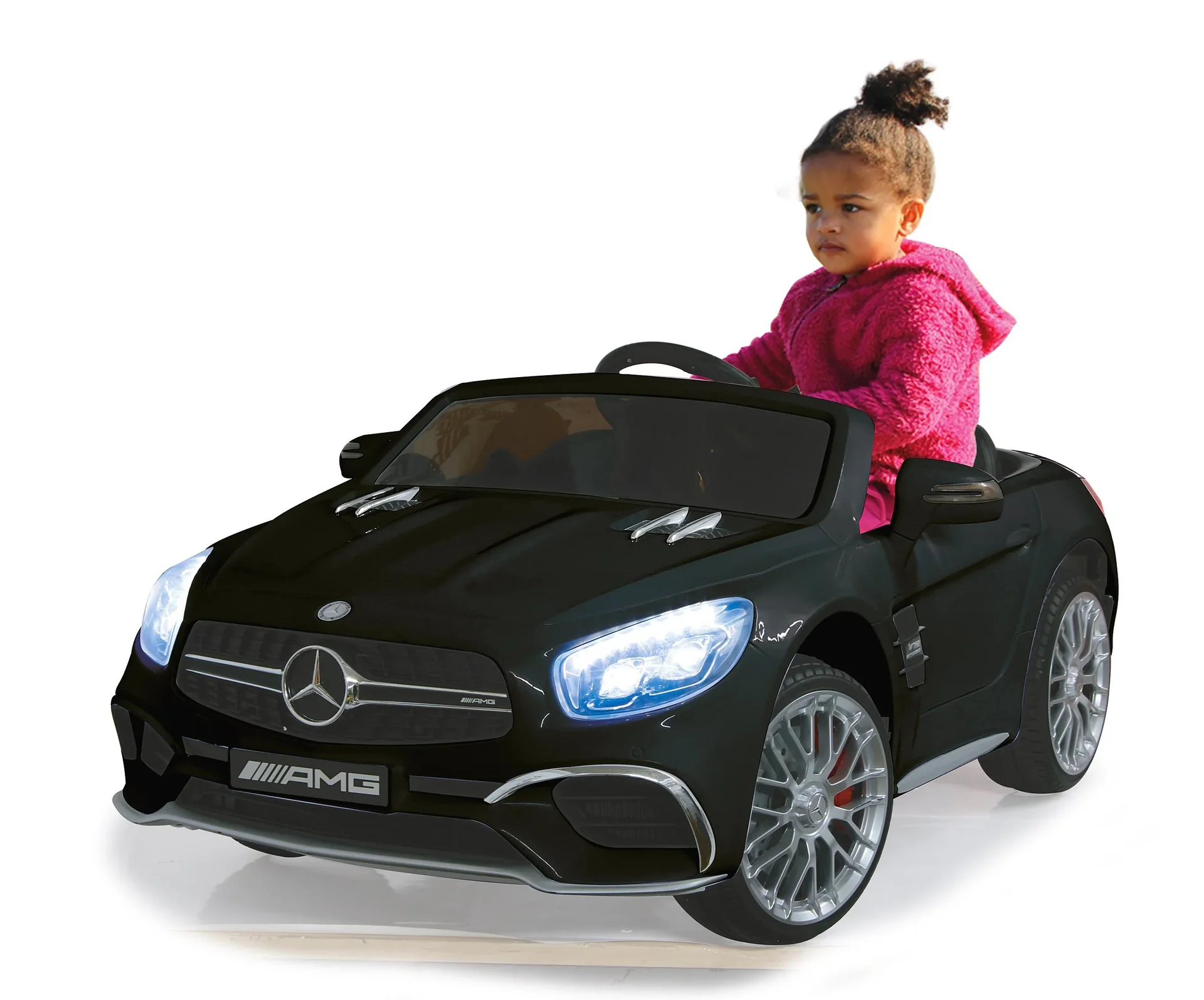 Ride-on Mercedes-Benz SL65 AMG schwarz 12V - 0