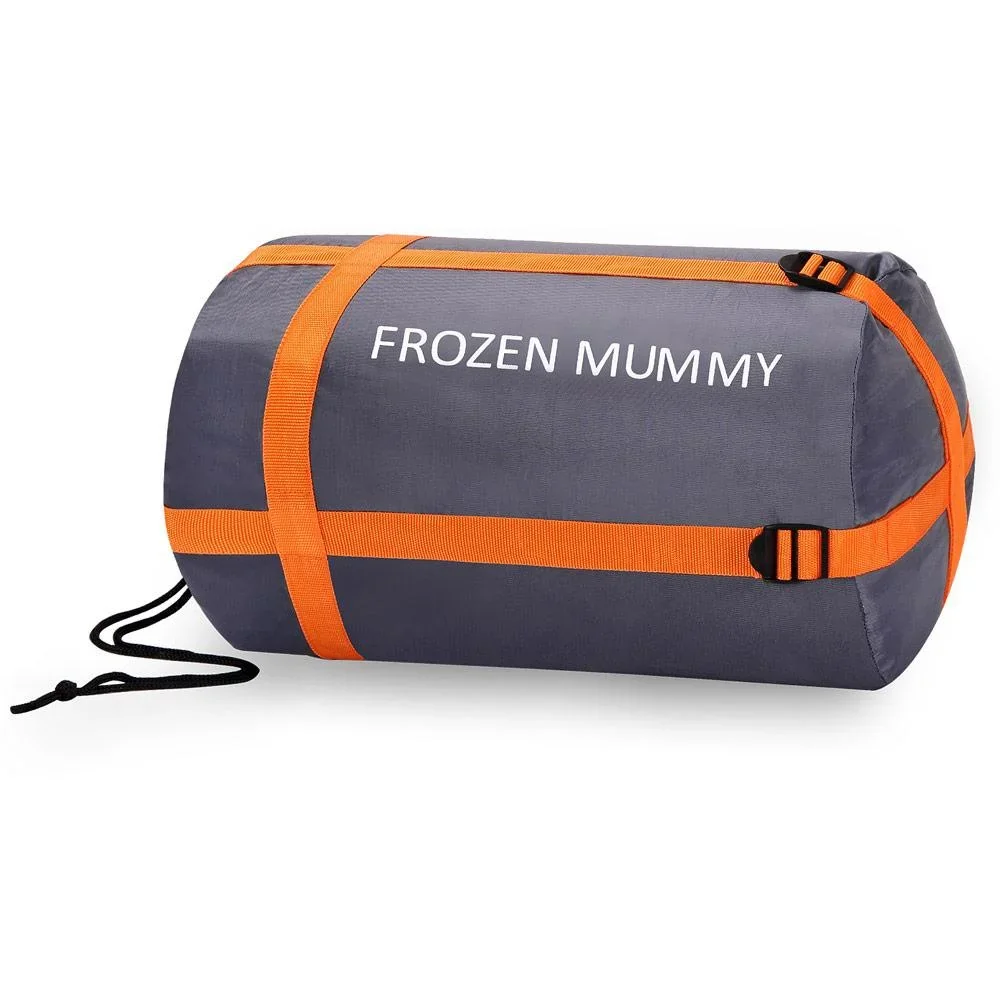 Schlafsack Bergsport Frozen Mummy orange+anthrazit - 0