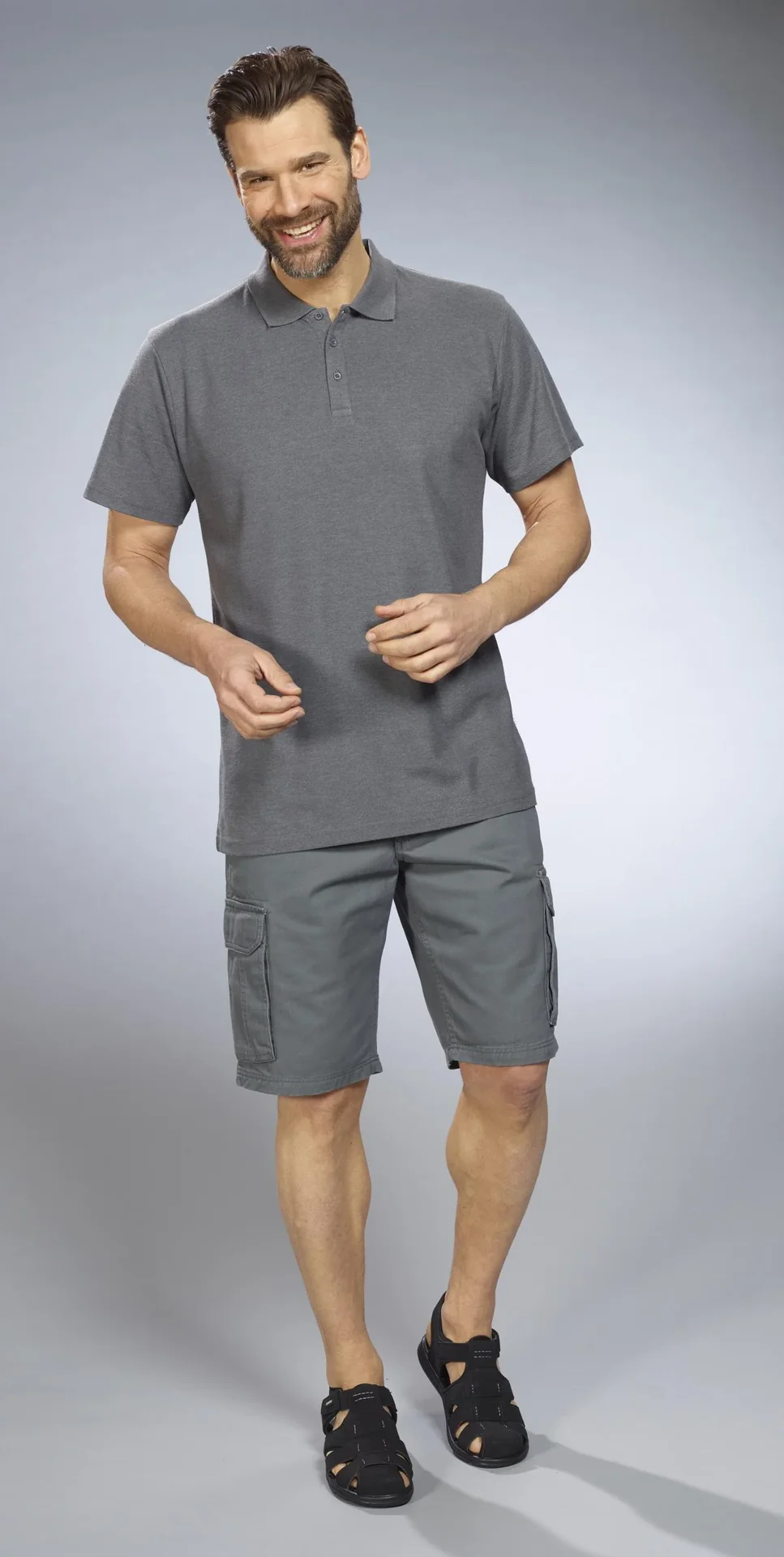 Cargoshort, grau, Gr.M - 9