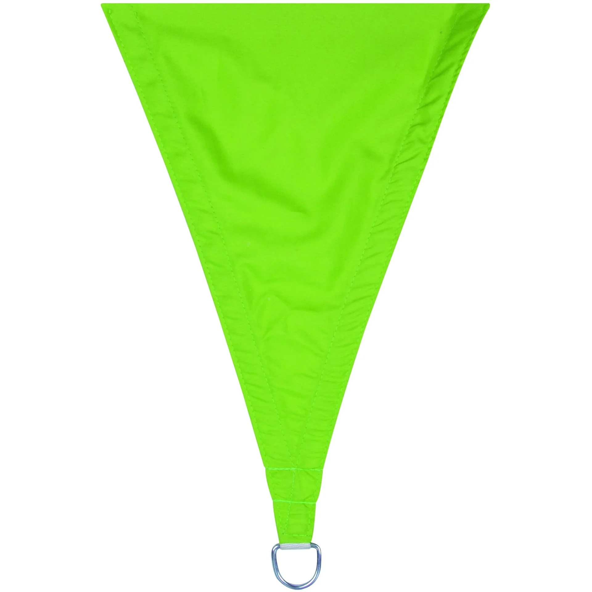 sonnensegel - dreieckig - 5 x 5 m x 5 m - lime grün - 2