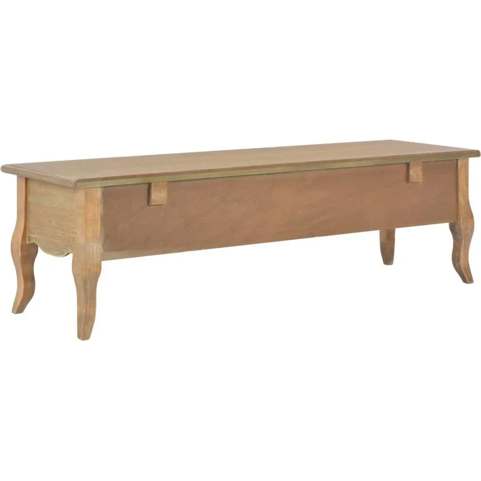 TV-Schrank mit 2 Schubladen 120x35x35 cm Kiefer massiv - 1