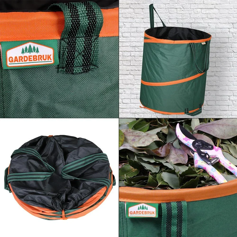 Popup-Gartensack 3er-Set grün je 85 Liter - 0