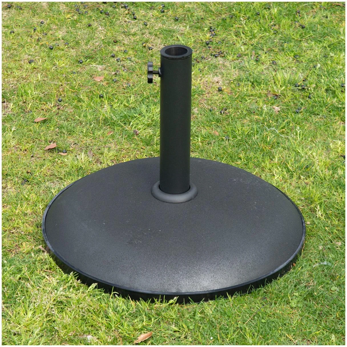 Sonnenschirmständer Sonnenschirmfuß 25kg Stahl Schwarz - 3