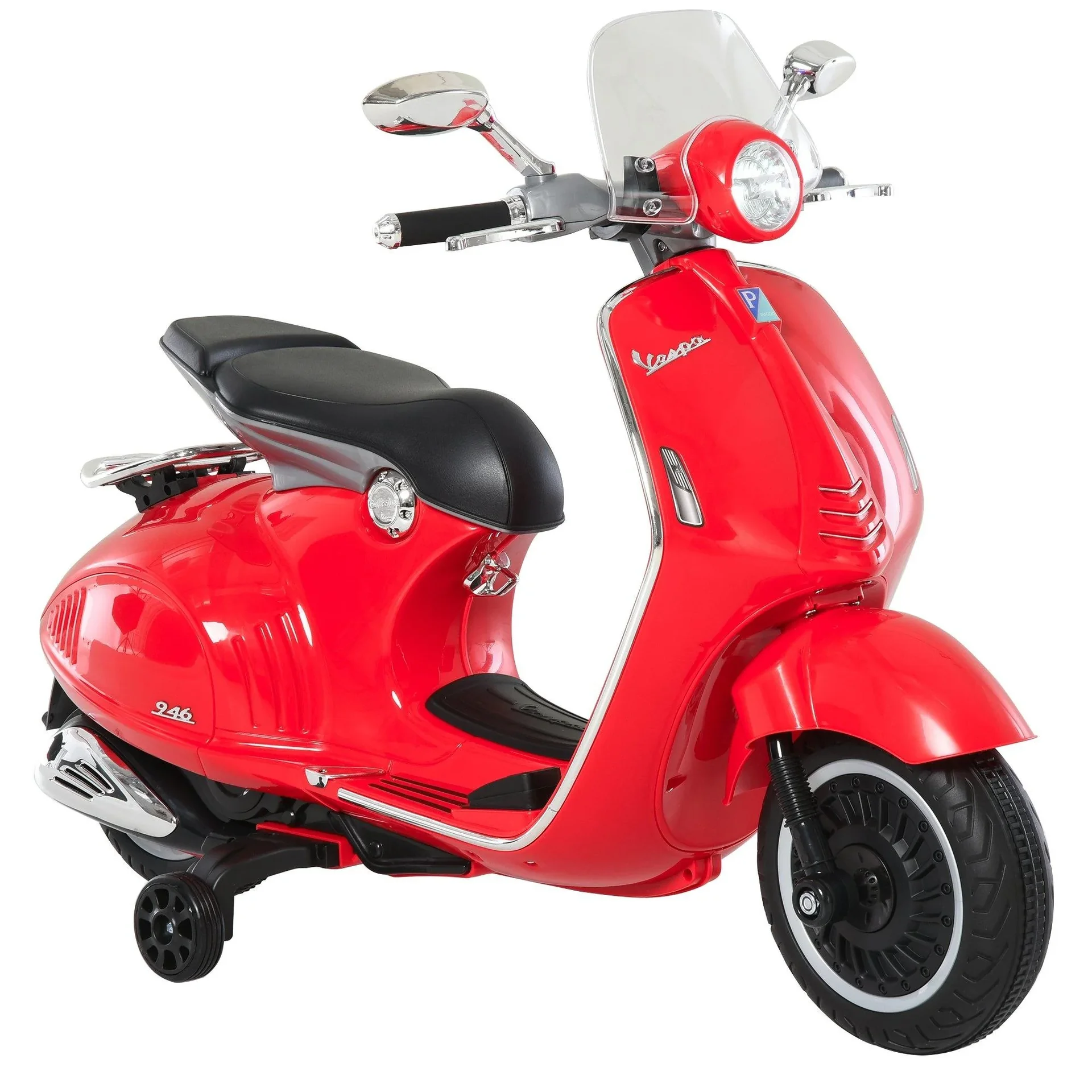 Spielzeug-Kindermotorrad, rot - 1