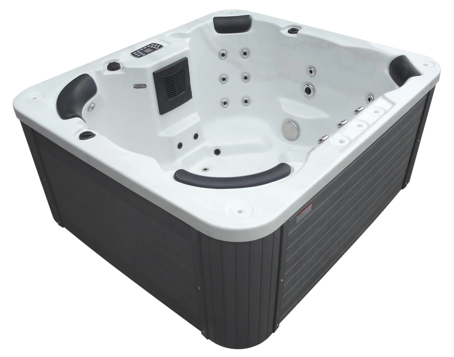 Whirlpool - Flores weiss mit Unterwasserbeleuchtung - 0