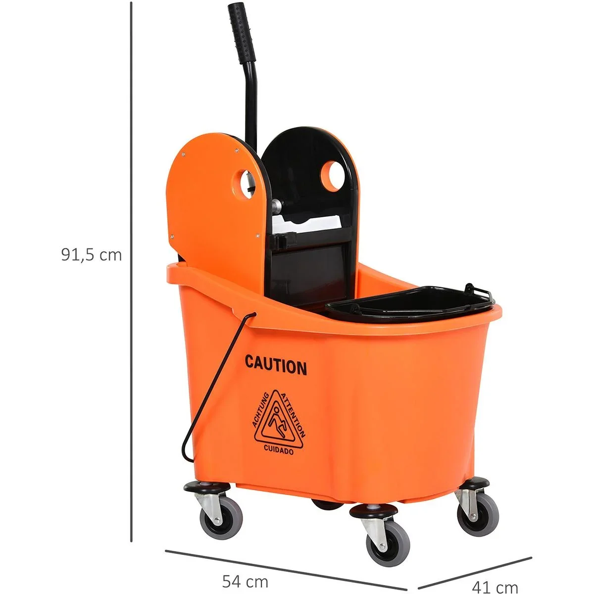 Putzwagen mit Auswringvorrichtung - 6