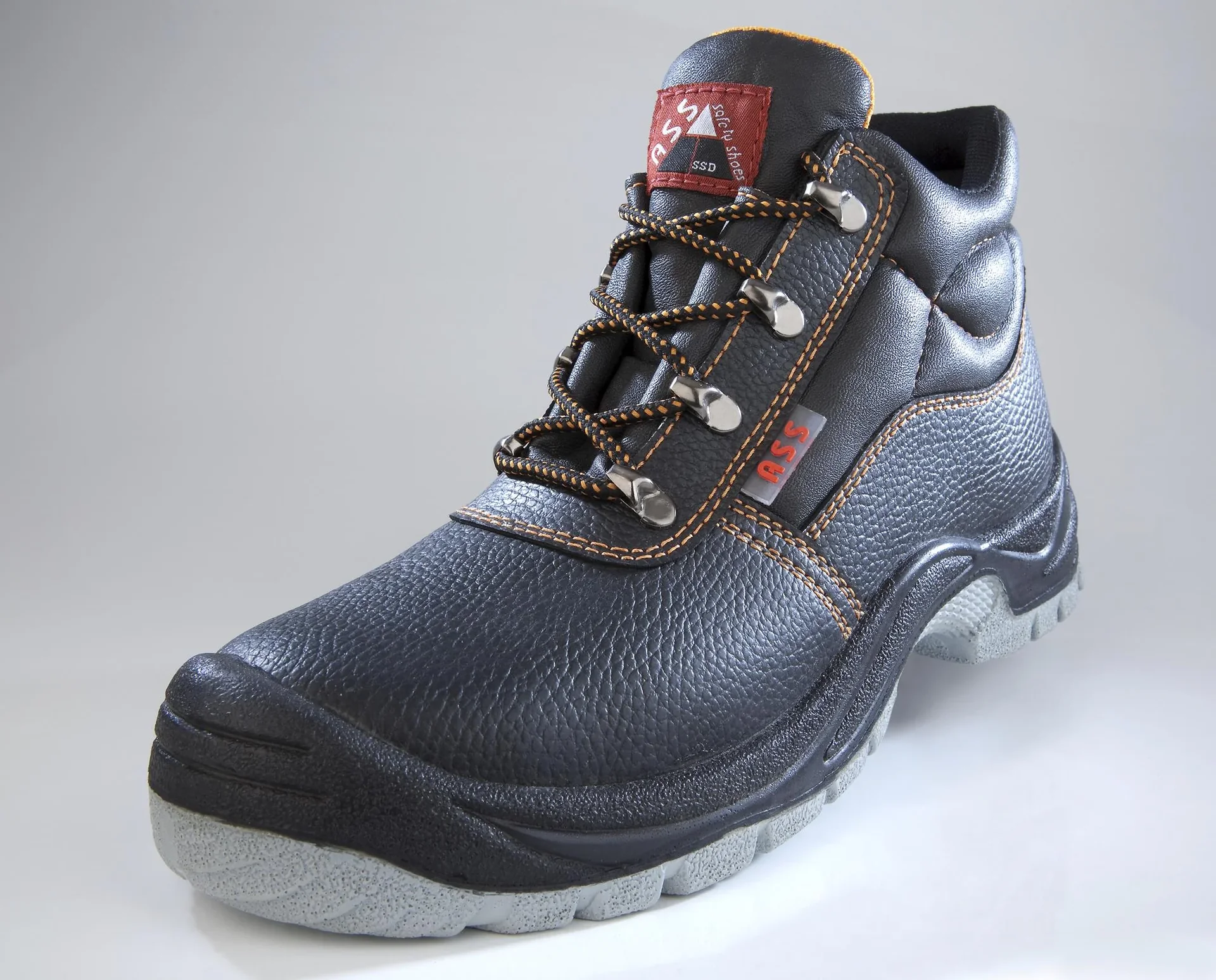 Sicherheits Halbschuh S3, Farbe schwarz/orange, Gr.40 - 0