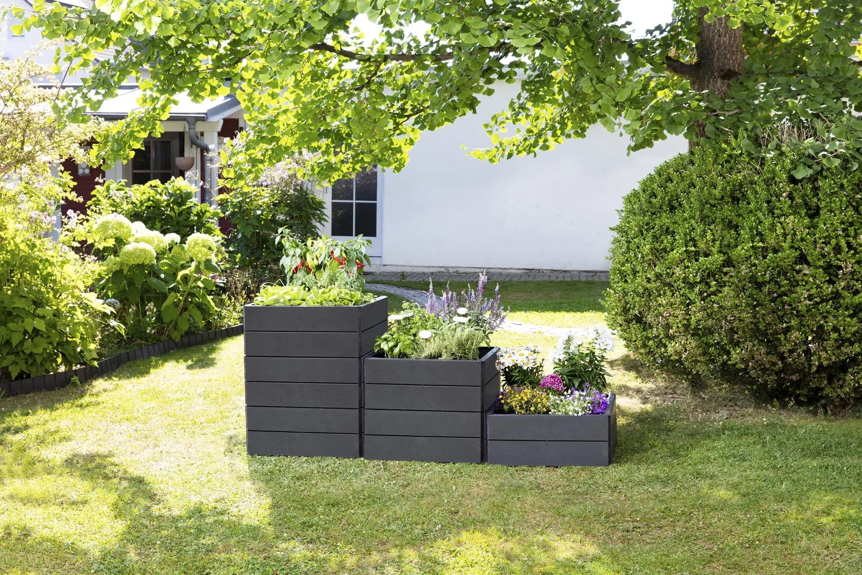 Hochbeet-System Stone "Ergo Quadro", Größe S - 4