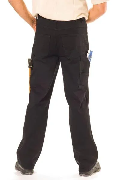 Stretch Workerjeans, Farbe schwarz, Gr.27 - 0