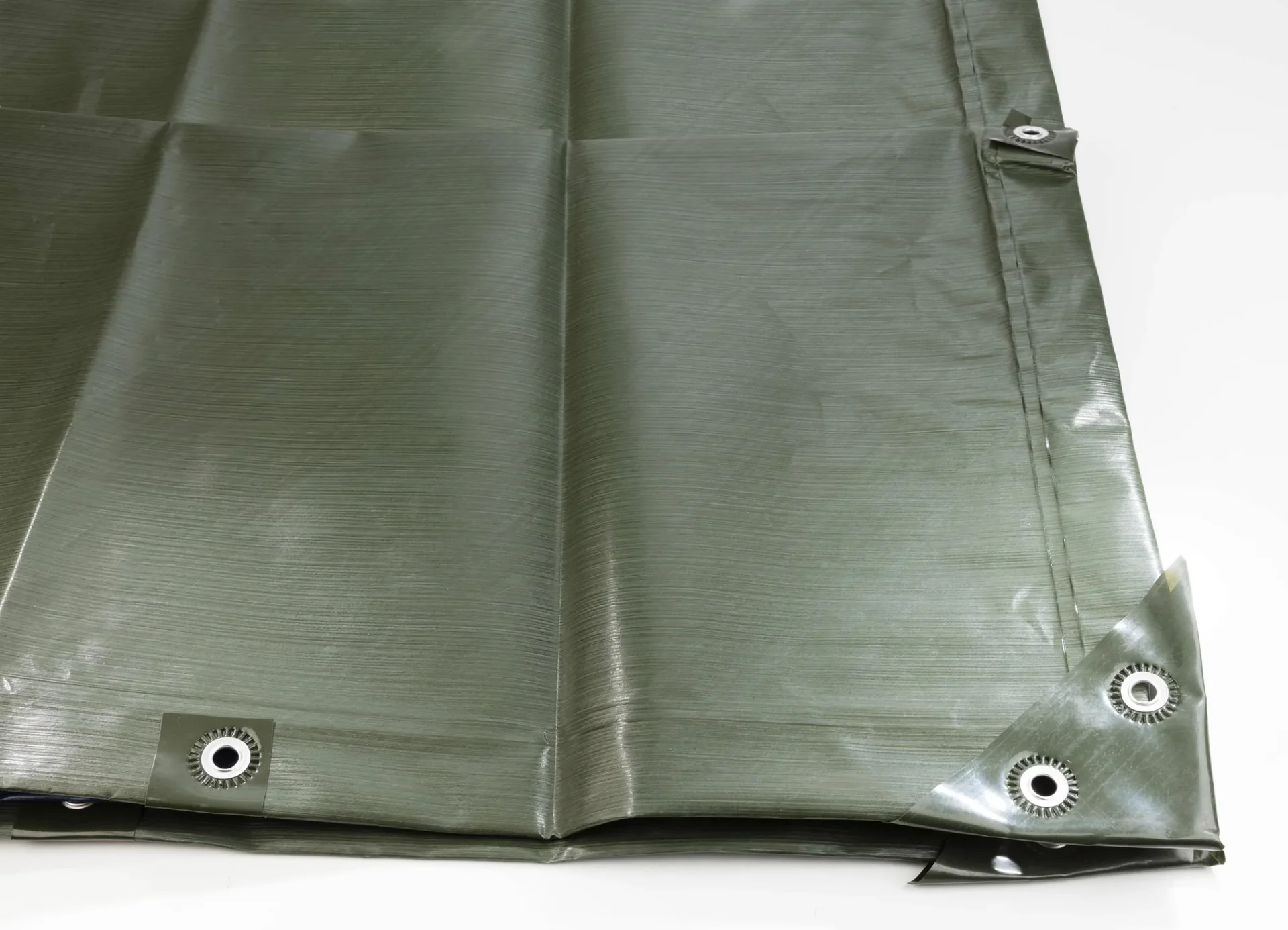 Abdeckplane, zweifarbig grün/ blau, extrem stark 150 g/ m²,10 x 15 m - 0