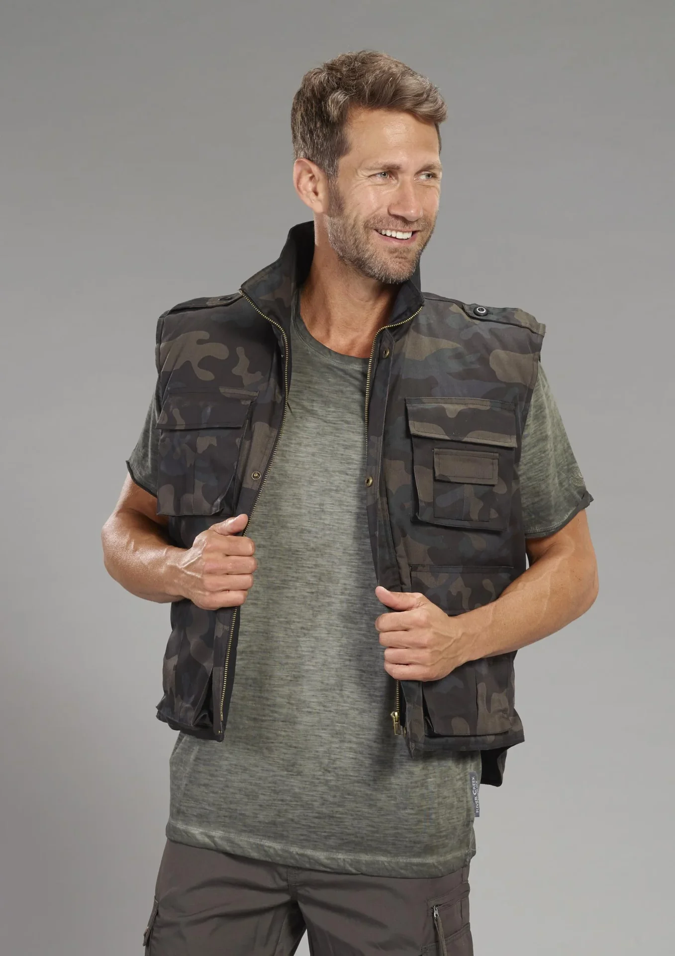 Rangerweste, Farbe dark-camo, Gr.M - 2
