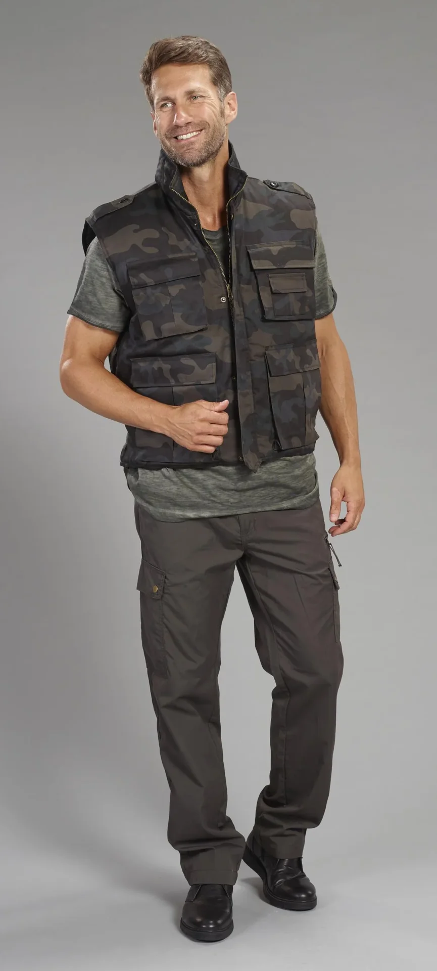 Rangerweste, Farbe dark-camo, Gr.M - 6