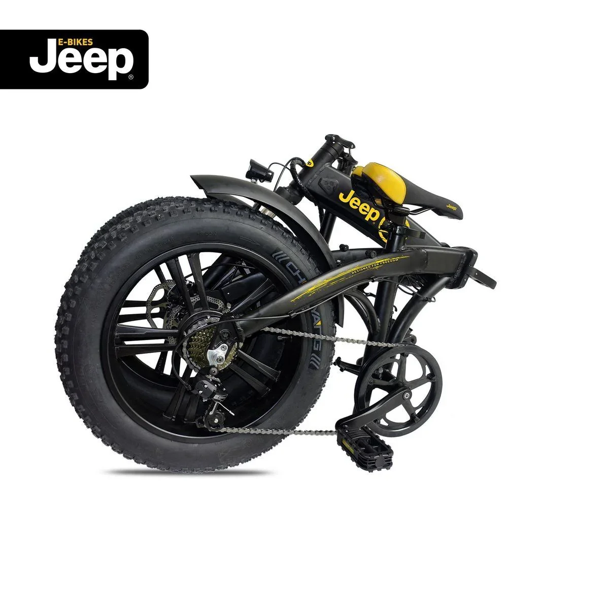 Unisex Fold FAT E-Bike, 20 Zoll, 7-Gang Kettenschaltung, schwarz, Falt-E-Bike FR 7020 - 3