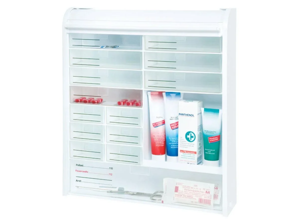 Medizinschrank mit Jalousie - 1