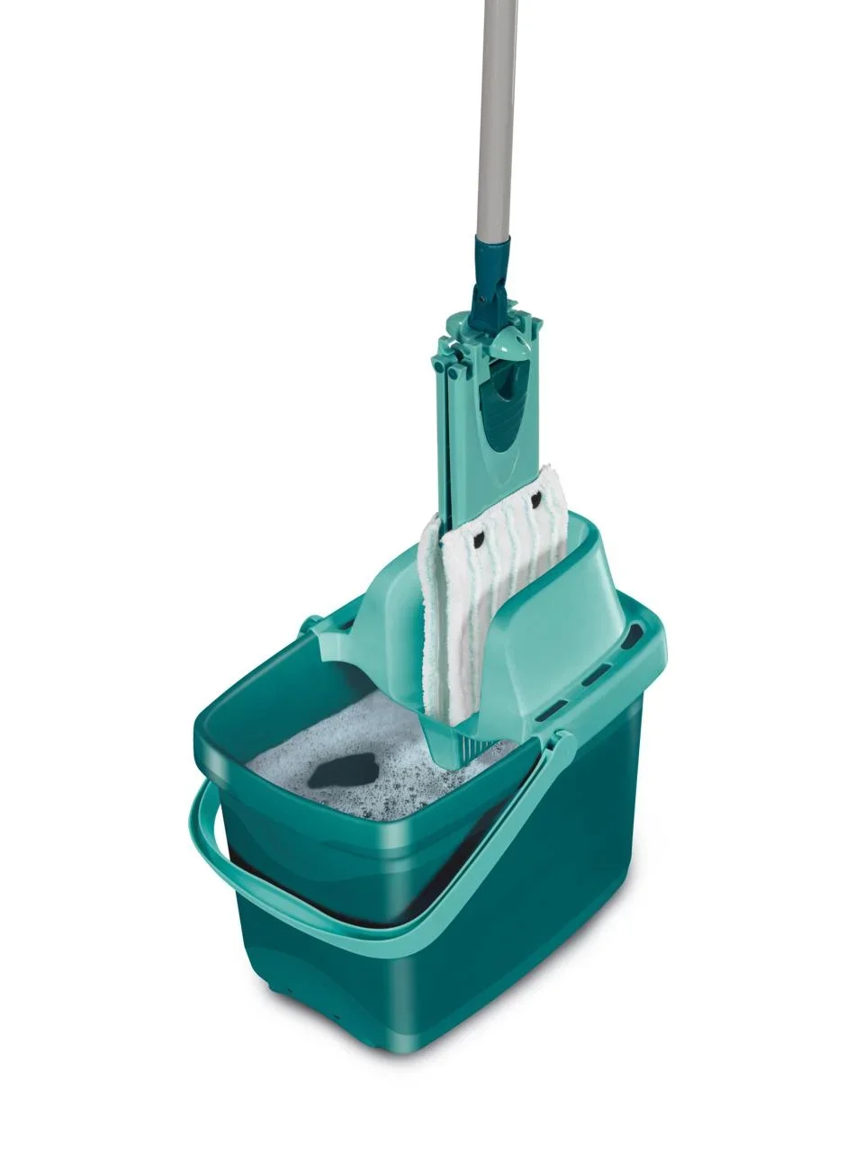 Set Eimer 12 Liter mit Presssieb, Bodenwischer, Set "Combi M + Wischbezug static plus" - 5