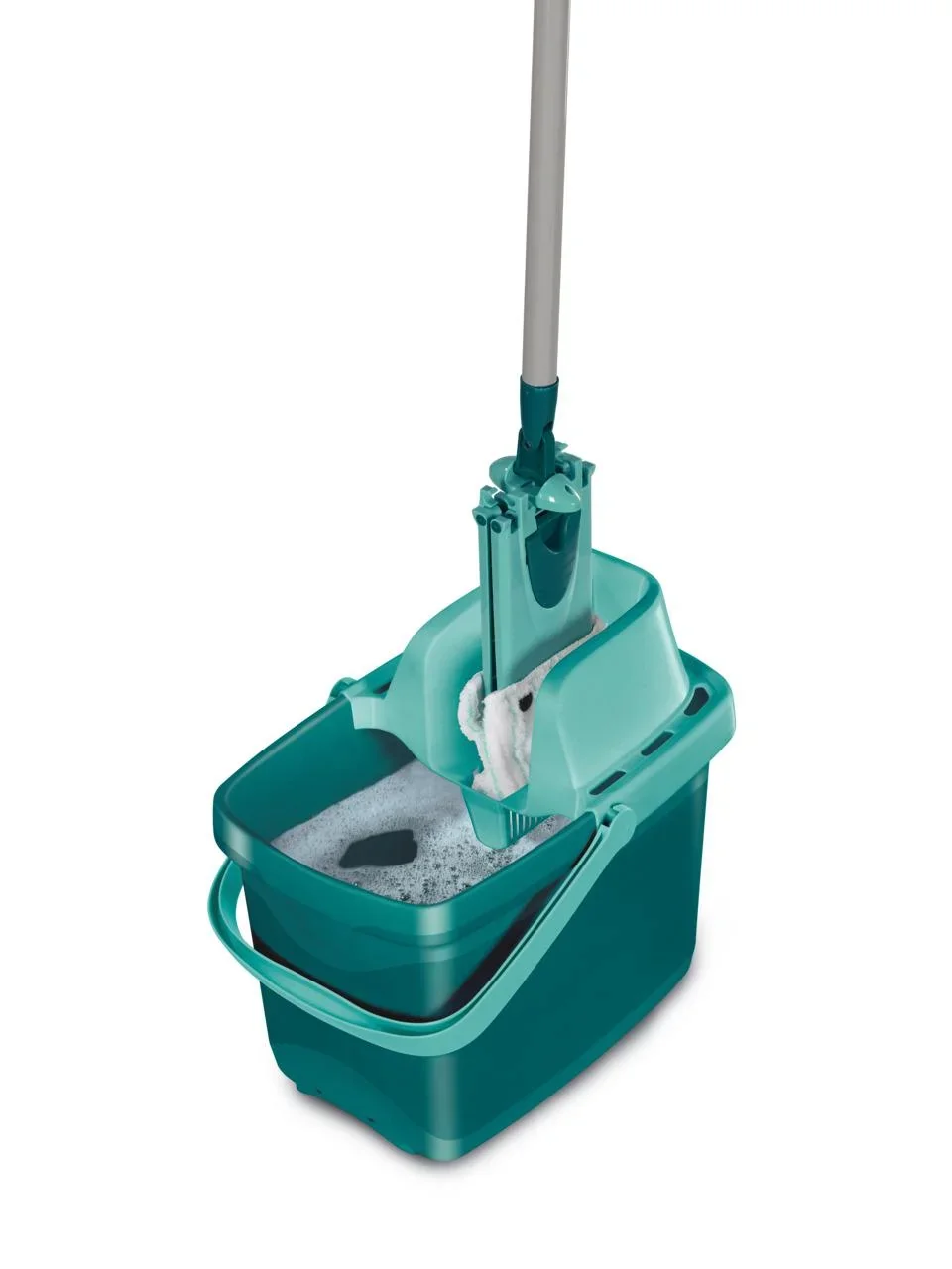 Set Eimer 12 Liter mit Presssieb, Bodenwischer, Set "Combi M + Wischbezug static plus" - 6
