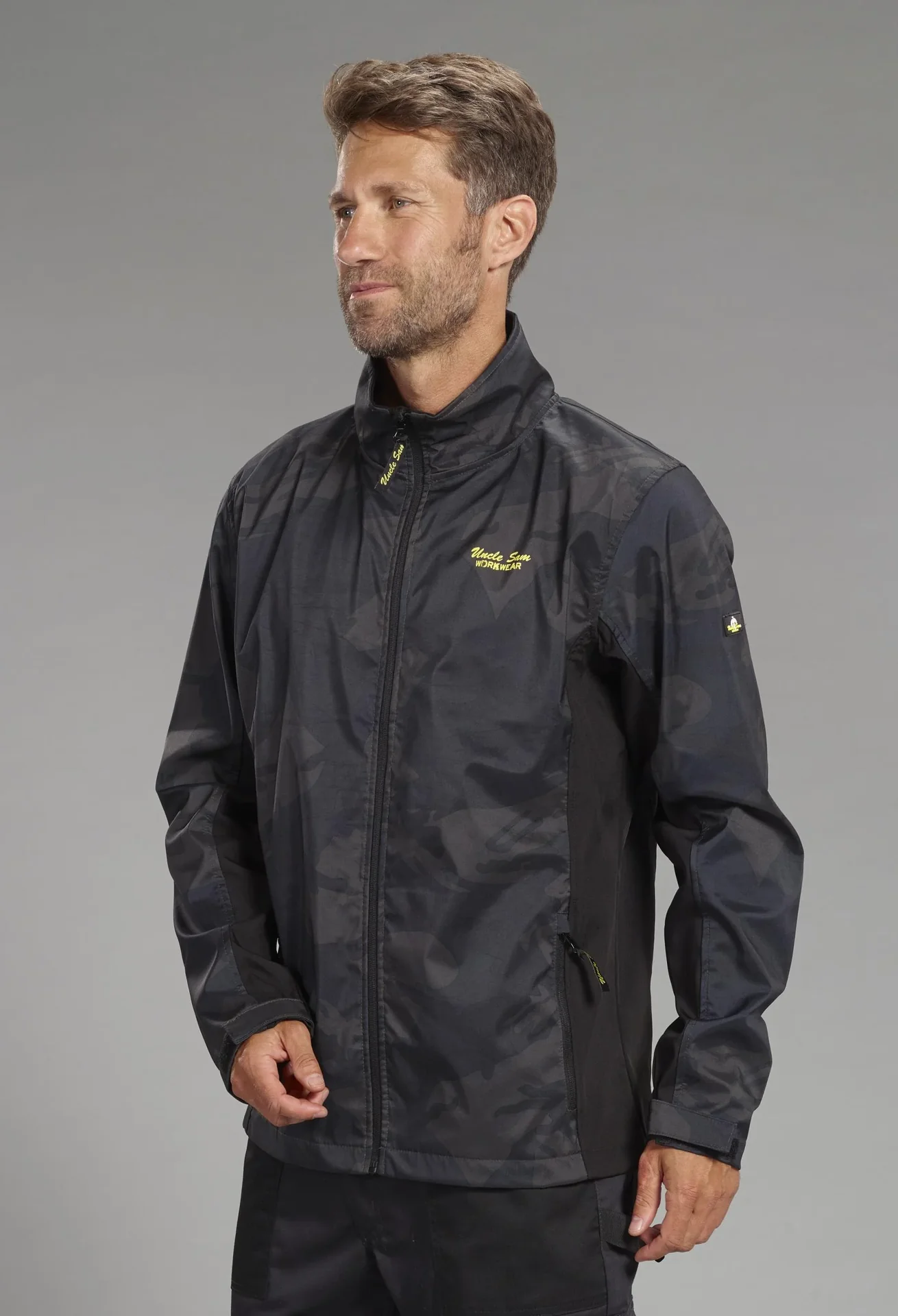Softshelljacke, camouflage, Gr.M - 1