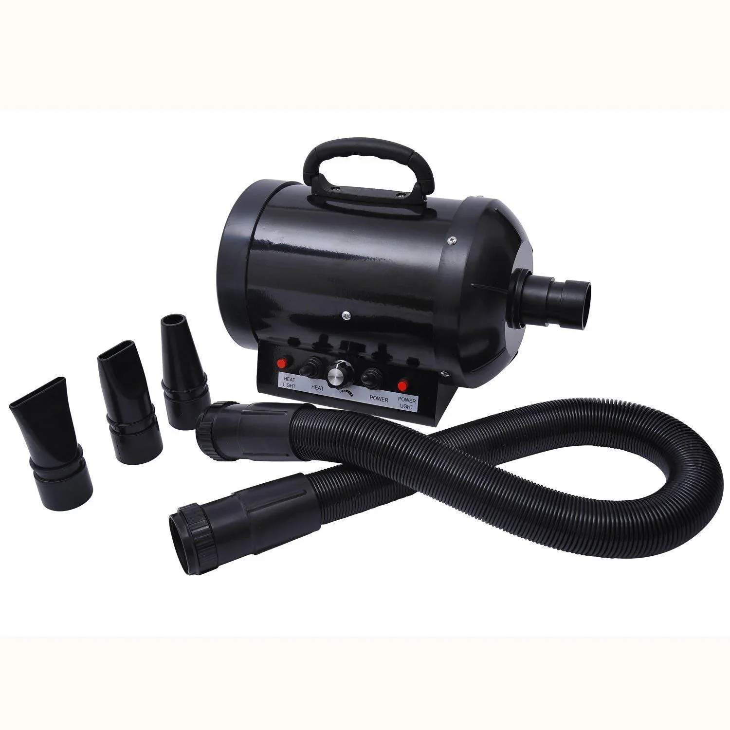 Profi Hundefön Tierfön 2400W Schwarz - 0
