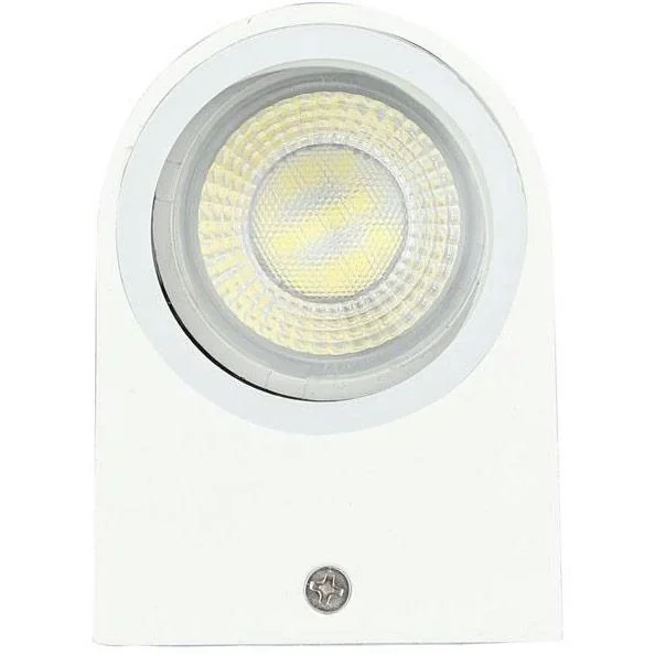VT-7652RD Außenwandleuchte Up/Down - GU10 - weiß - IP44 - 0