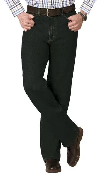 5 Pocket Stretch Jeans, Farbe schwarz, Gr. 48 - 1