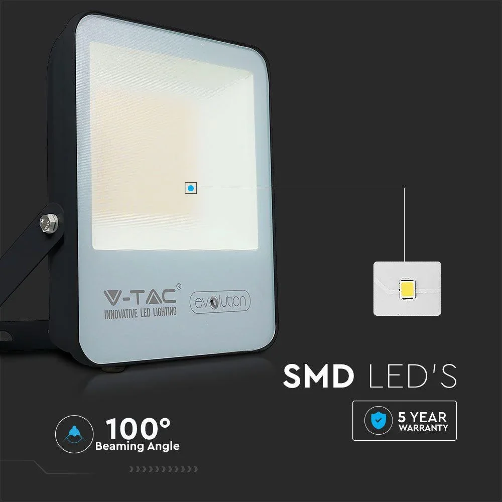 VT-4961 LED-Flutlichtstrahler - 50 W - 8000 Lm - 4000 K - schwarz - 7