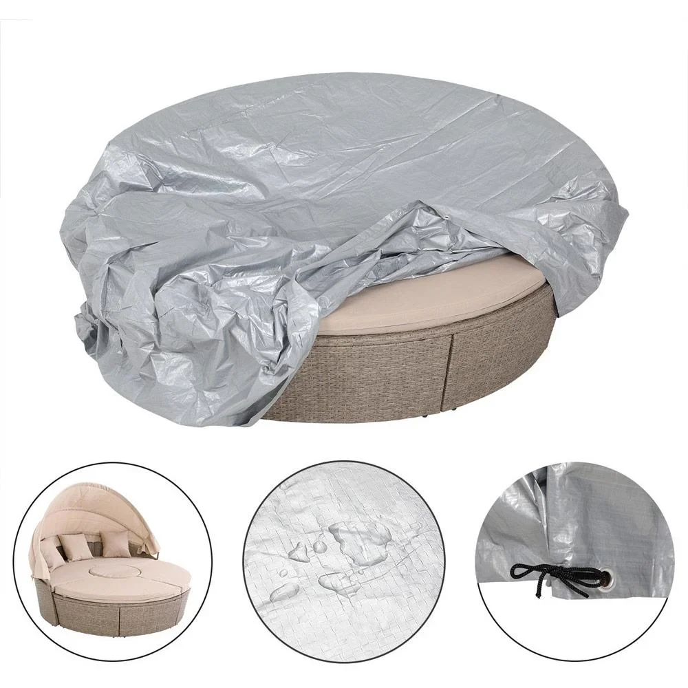 Überhang Lounge Bett Sonneninsel rund 236cm - 2