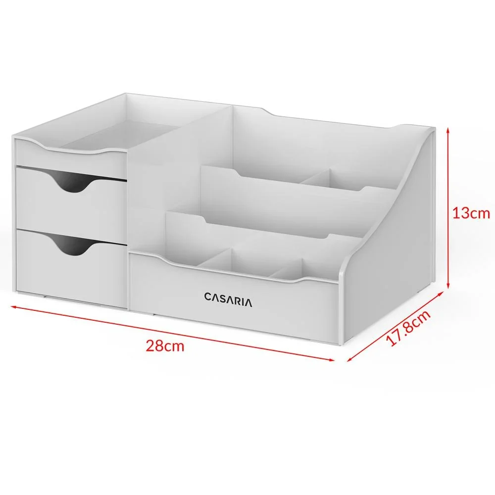 Make-up-Organizer hellgrau - 4