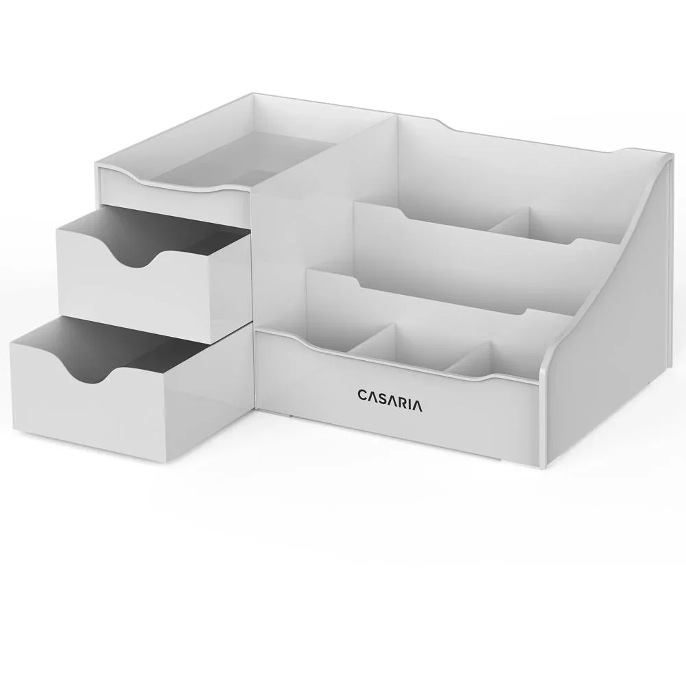 Make-up-Organizer hellgrau - 8