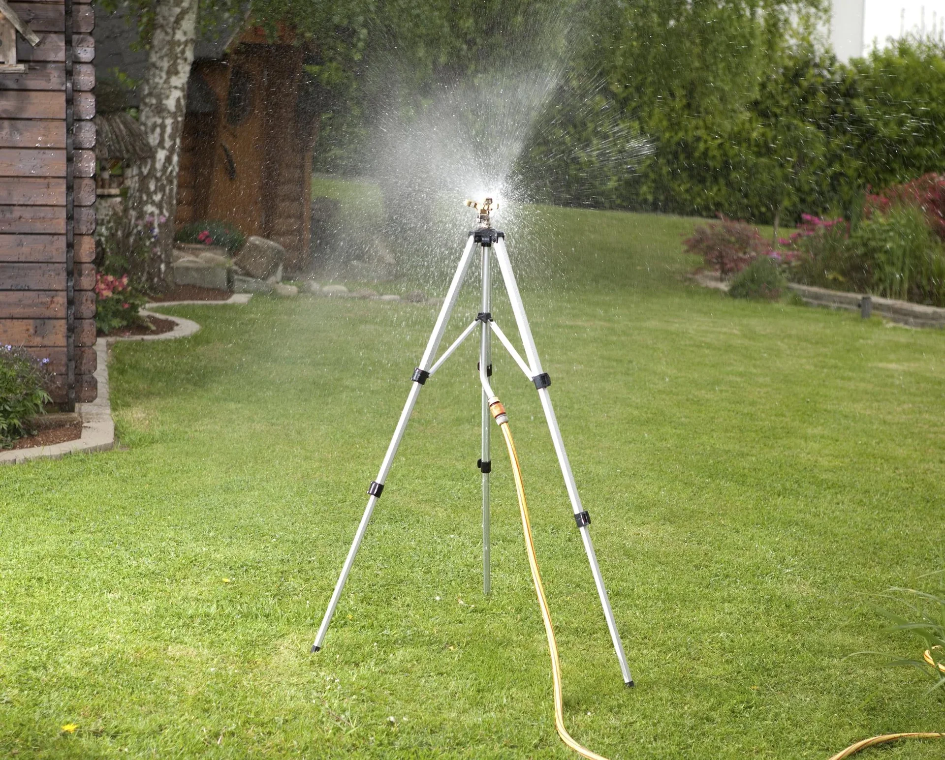 Profi Impulsregner, mit Teleskop Stativ - 9