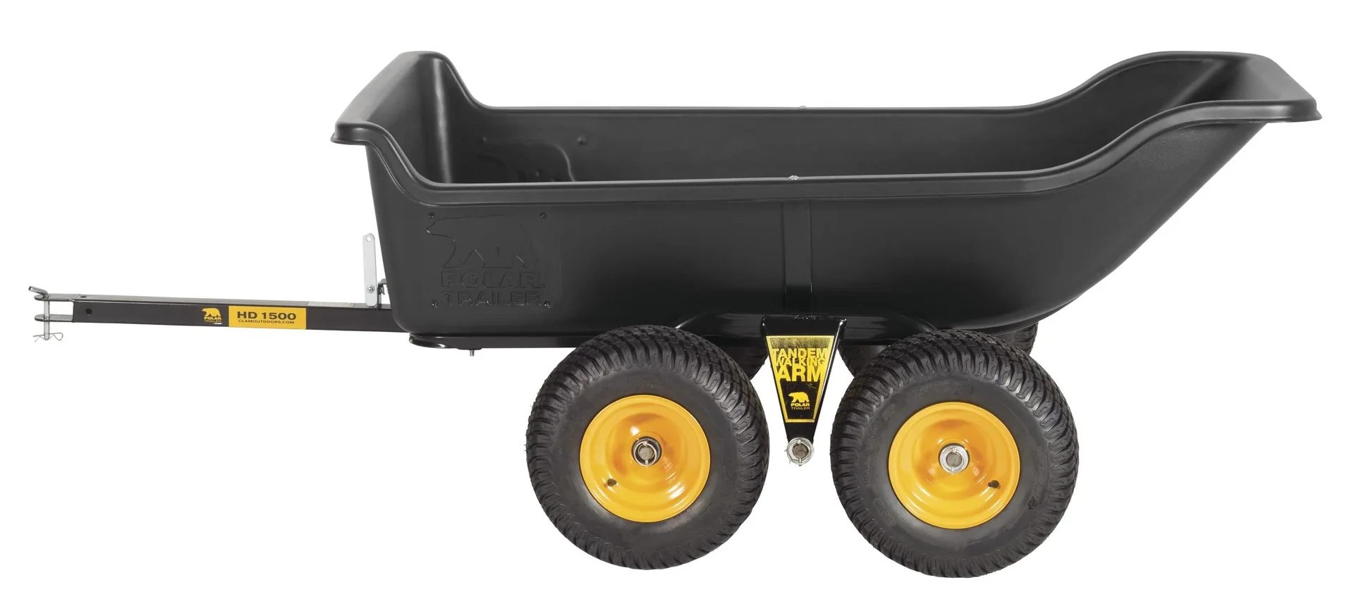 Tandem Trailer Anhänger TA1500 schwarz - 9