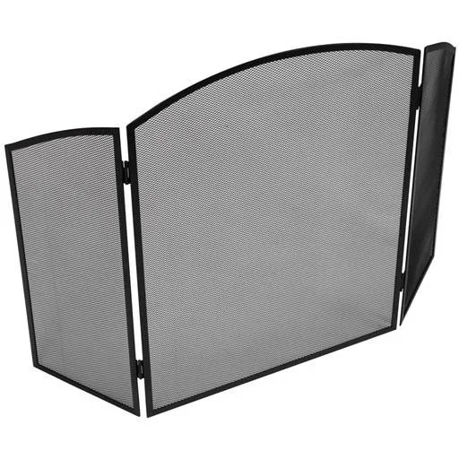 NL Klappbarer Kaminschirm - 94,5x60 cm - 1