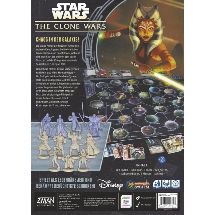 Gesellschaftsspiel Star Wars The Clone Wars (Ein Brettspiel mit dem Pandemic-System) - 1