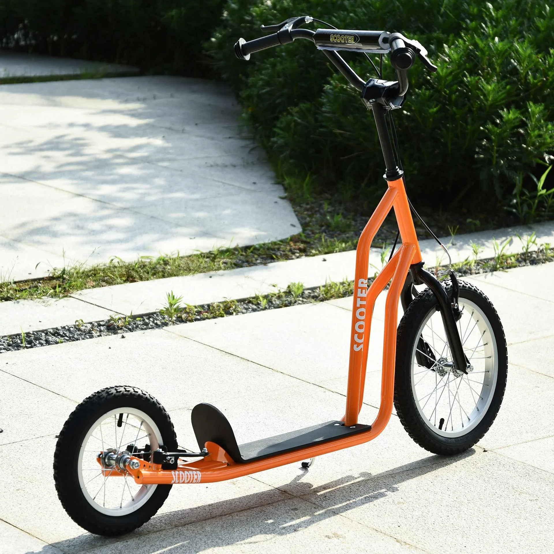 Kinderroller mit Handbremse - 1