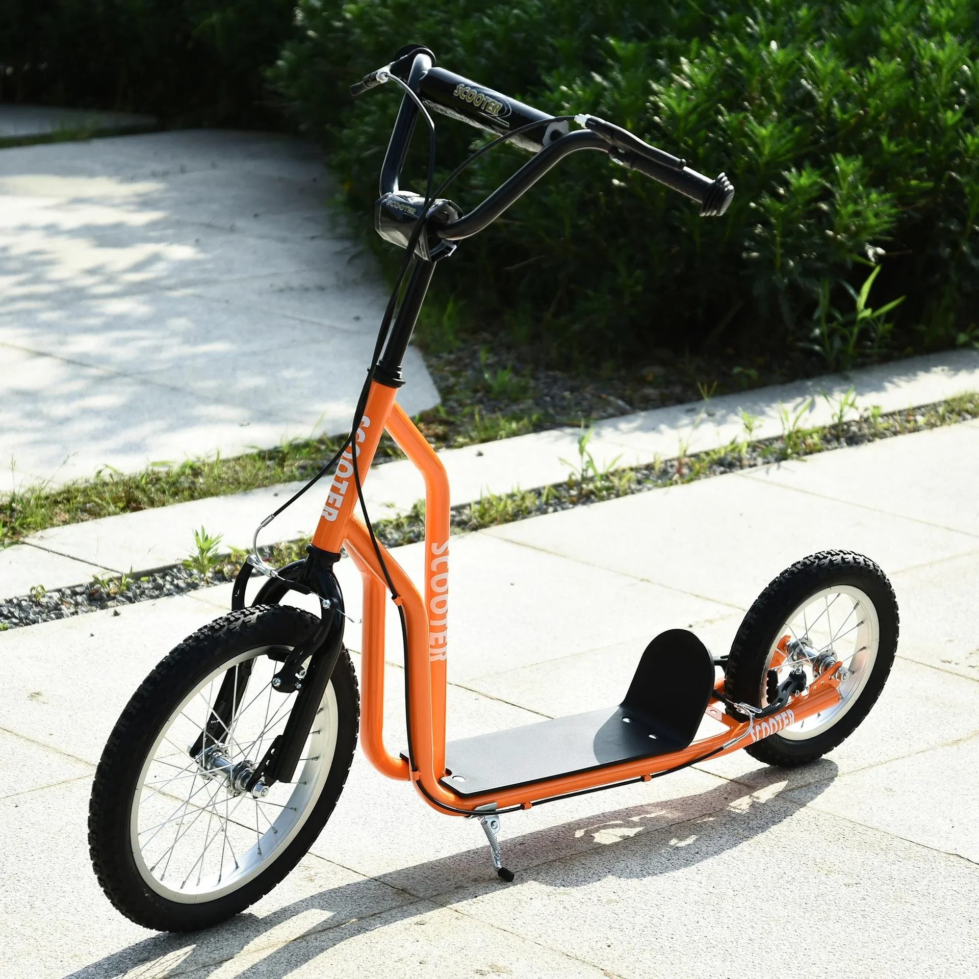Kinderroller mit Handbremse - 3