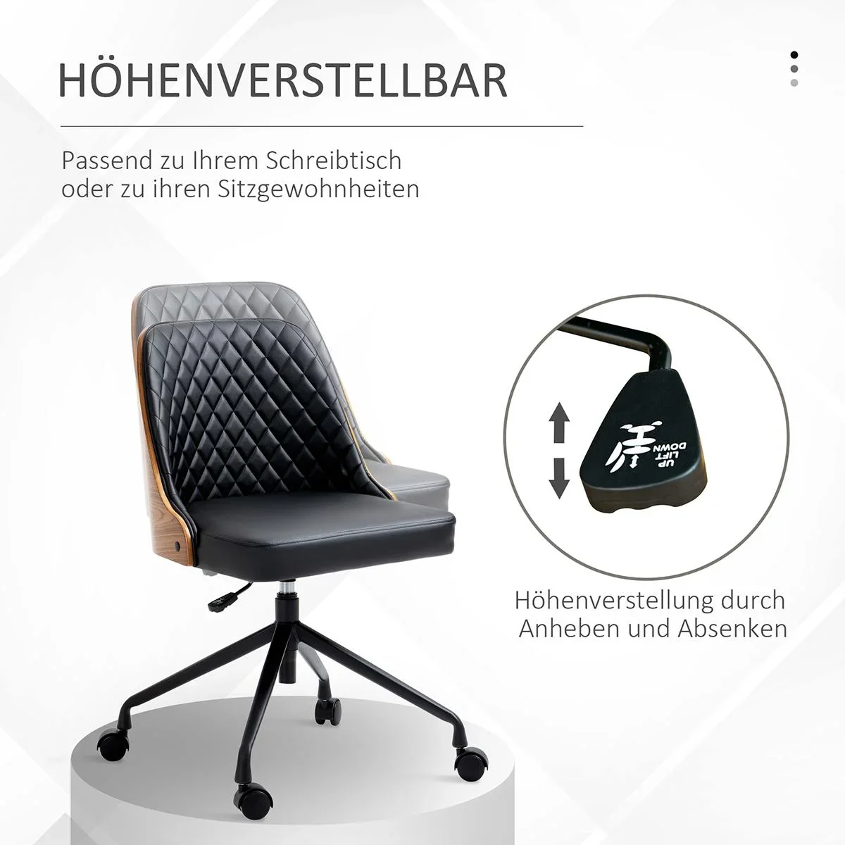 Bürostuhl Schreibtischstuhl Drehst - 2