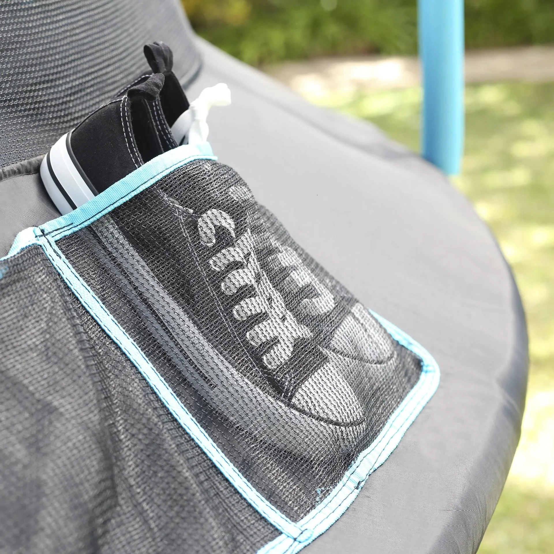 Genius Trampolin blau/schwarz Ø427 cm - 5