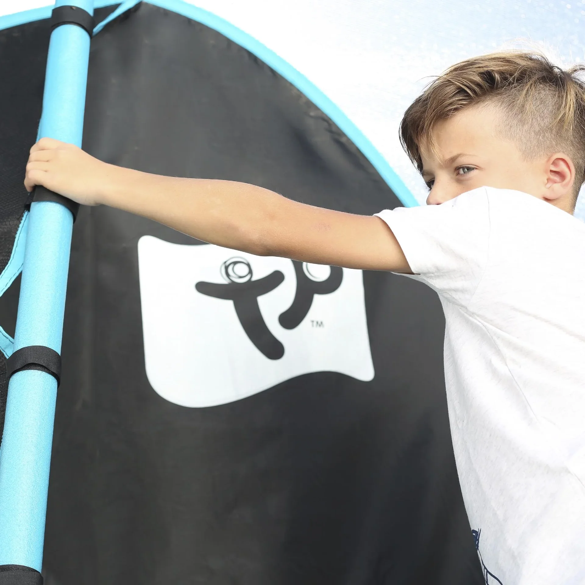 Genius Trampolin blau/schwarz Ø427 cm - 8