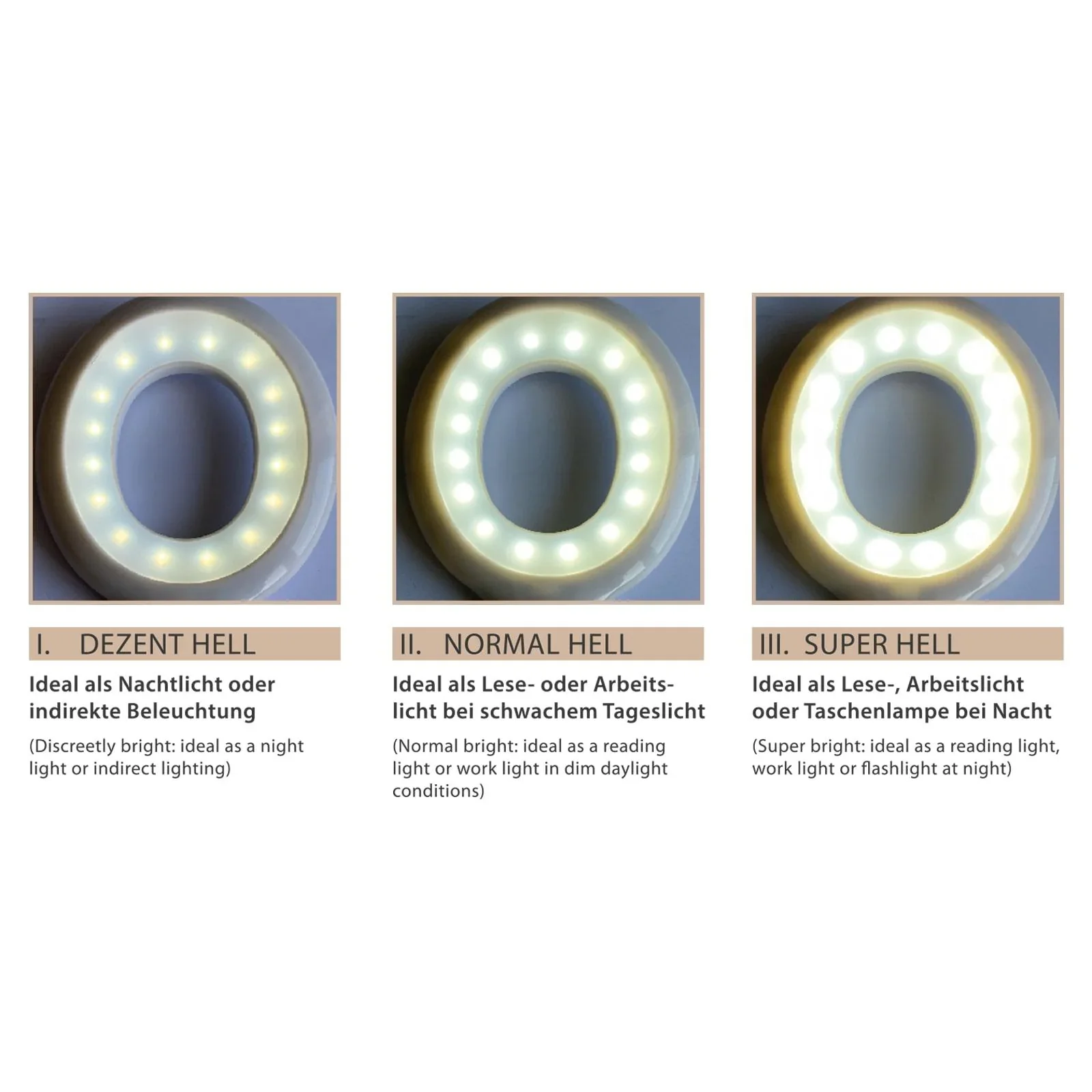 LED Schreibtischlampe Clever Touch - 8