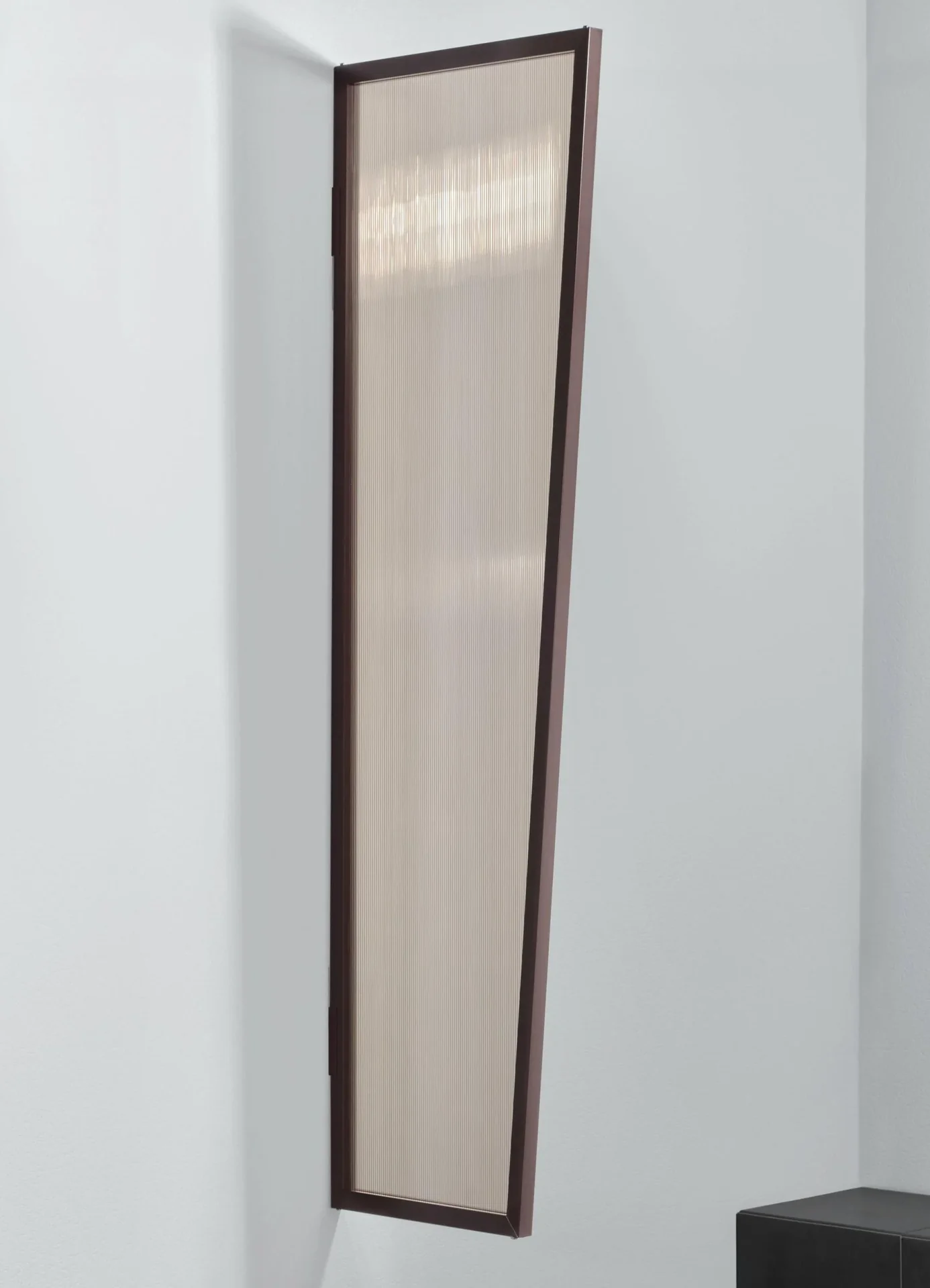 Seitenblende für B1 PC Bronce, 2000 x 600 x 450 mm, Farbe braun - 1