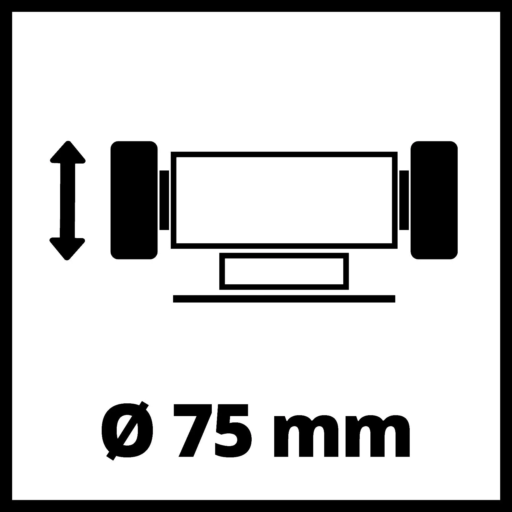 Doppelschleifer TC-XG 75 Kit - 3