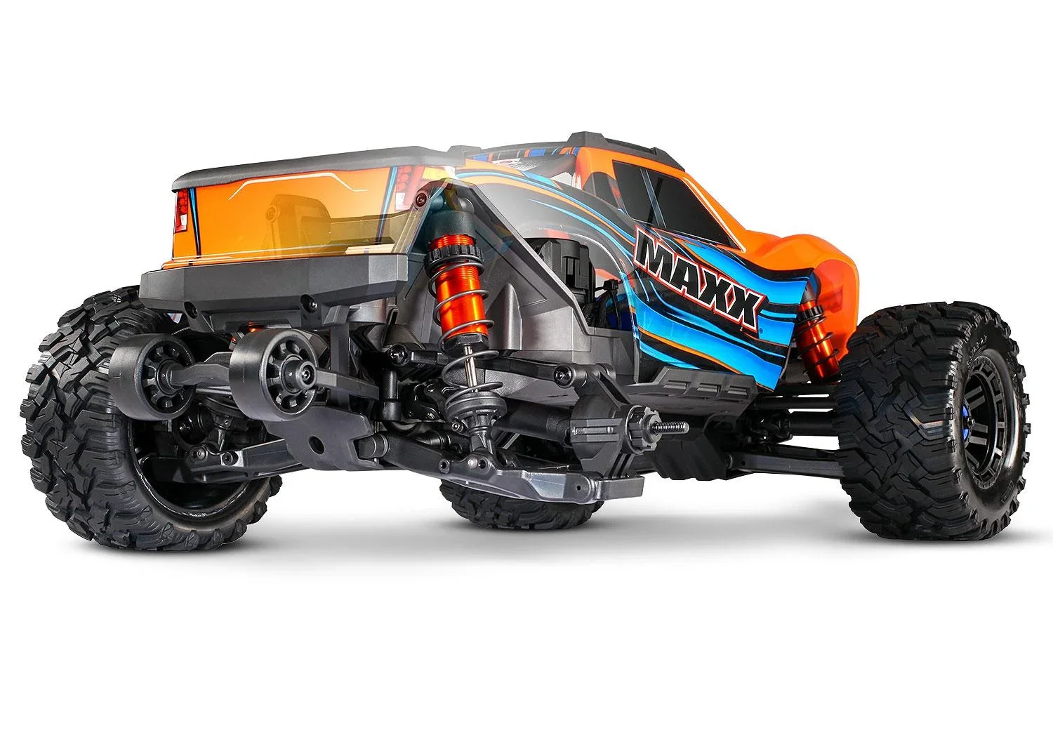 MAXX 1:10 RTR TSM SR VXL-4S Regler ohne Akku/Lader 1/10 Monster-Truck Brushless blau - 2