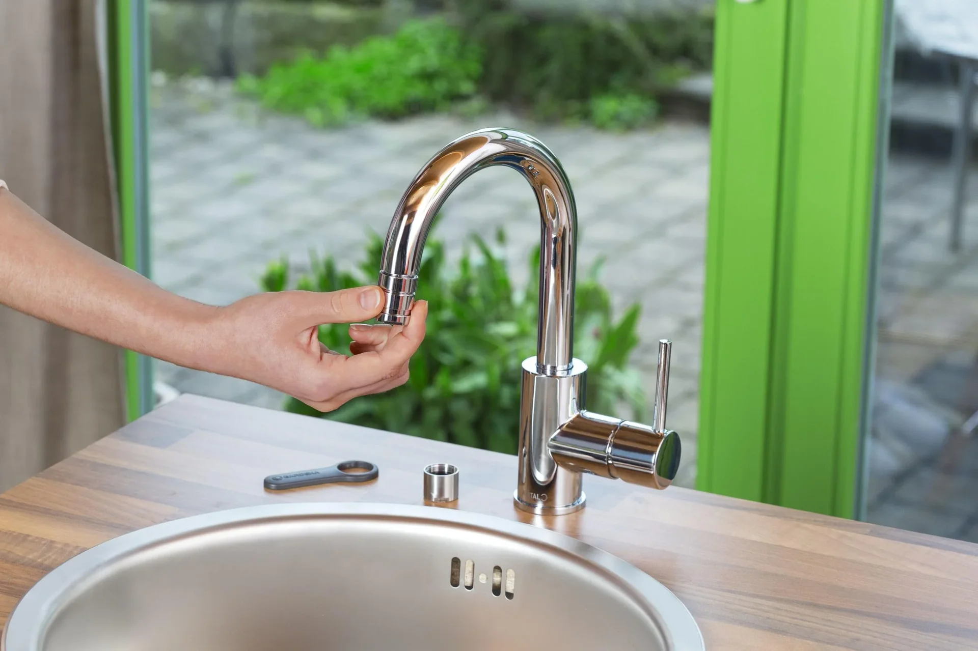 Hahnverbinder für Indoor-Wasserhähne - 10
