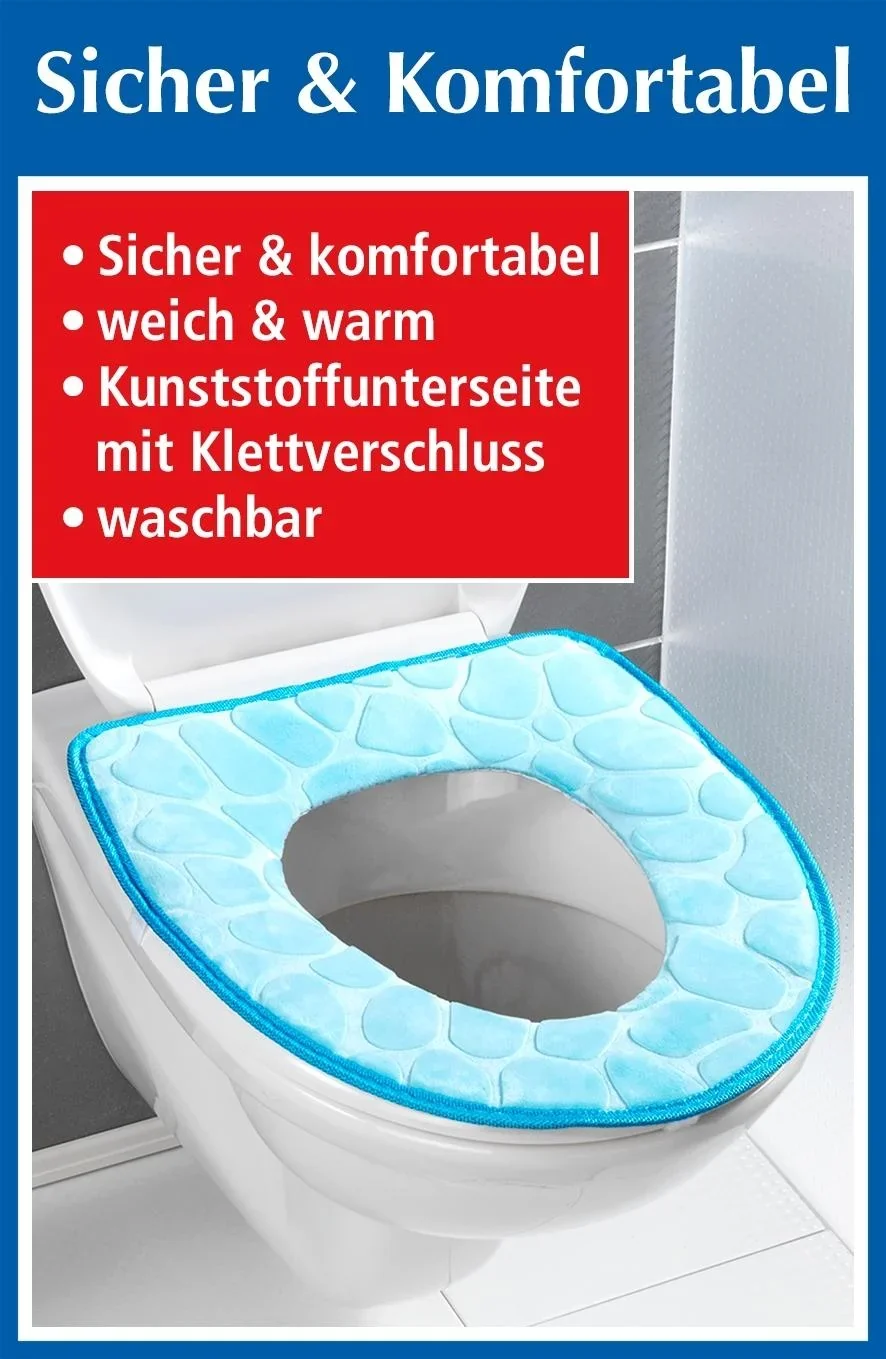 WC-Sitzpolster mit Memory Foam - 1