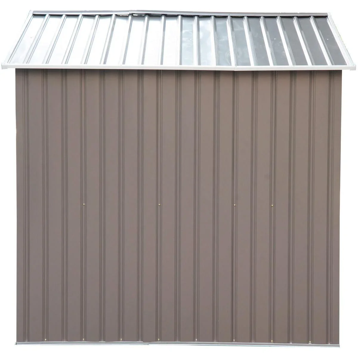 Metall Gerätehaus / Gartenschuppen 277 x 191x 192 cm, grau - 3