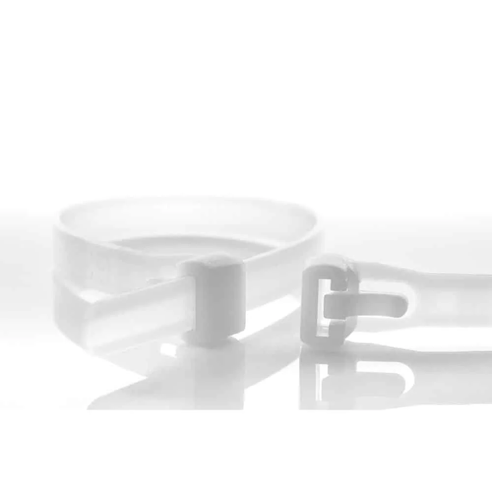 100 Kabelbinder wiederlösbar 200 x 7,6mm natur-0