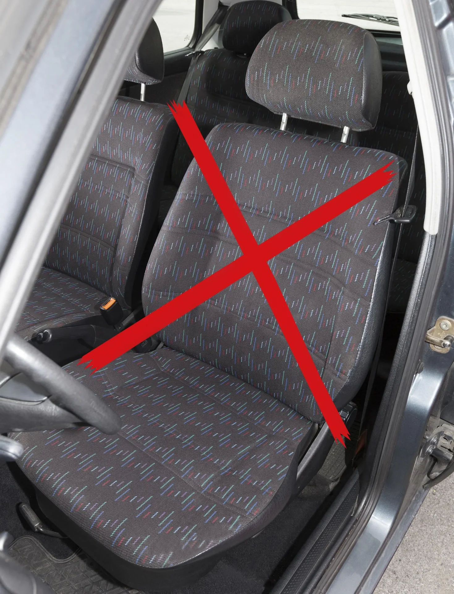 Ergonomische Sitzauflage, schwarz - 0